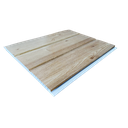 PVC Cielo Raso Madera  9mm x 25cm x 5.95m Rígido