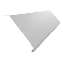Lateral Iso-Panel 250mm x 3m Tipo U Blanco MID 