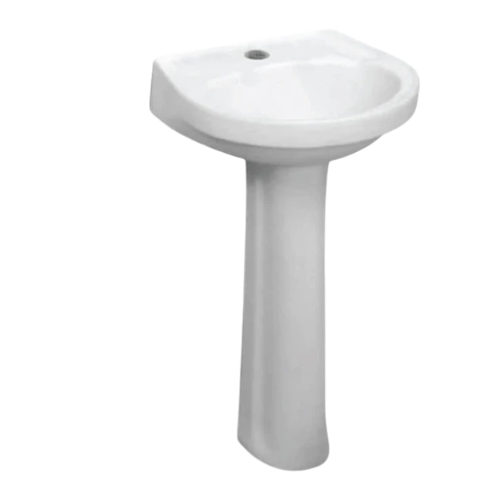 Lavatorio Pileta y Pedestal Niño Blanco