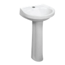 Lavatorio Pileta y Pedestal Niño Blanco