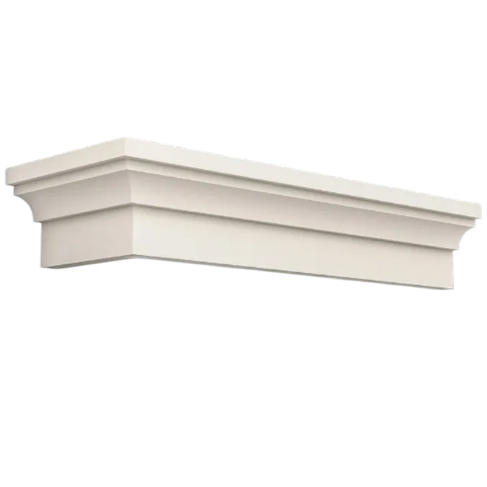 Moldura Exterior EPS 100 x 40mm x 2m AS3