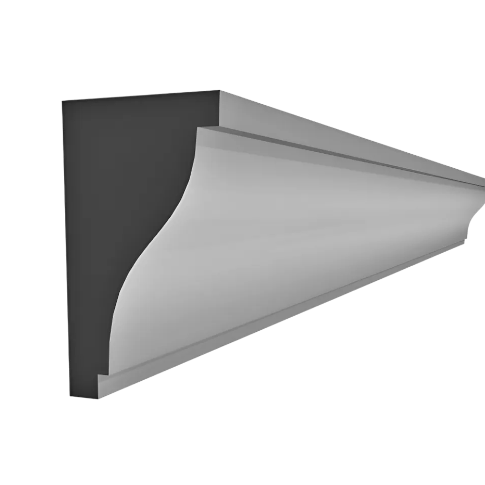 Moldura Exterior EPS 120mm x 40mm x 2m AS6