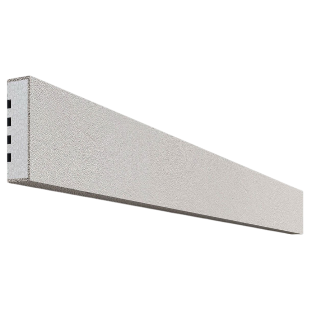 Moldura Exterior EPS 80mm x 30mm x 2m AS9