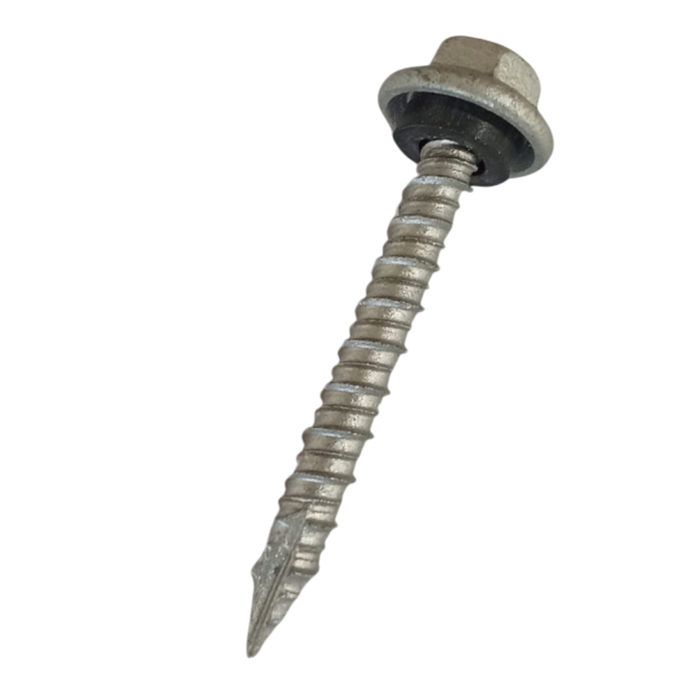 Tornillo PA Madera Junta Goma 6.3mm x 1" - Ciser