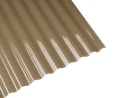 Policarbonato Greca Bronce Ancho Útil 1,16m x 3.66m x 0.8mm 