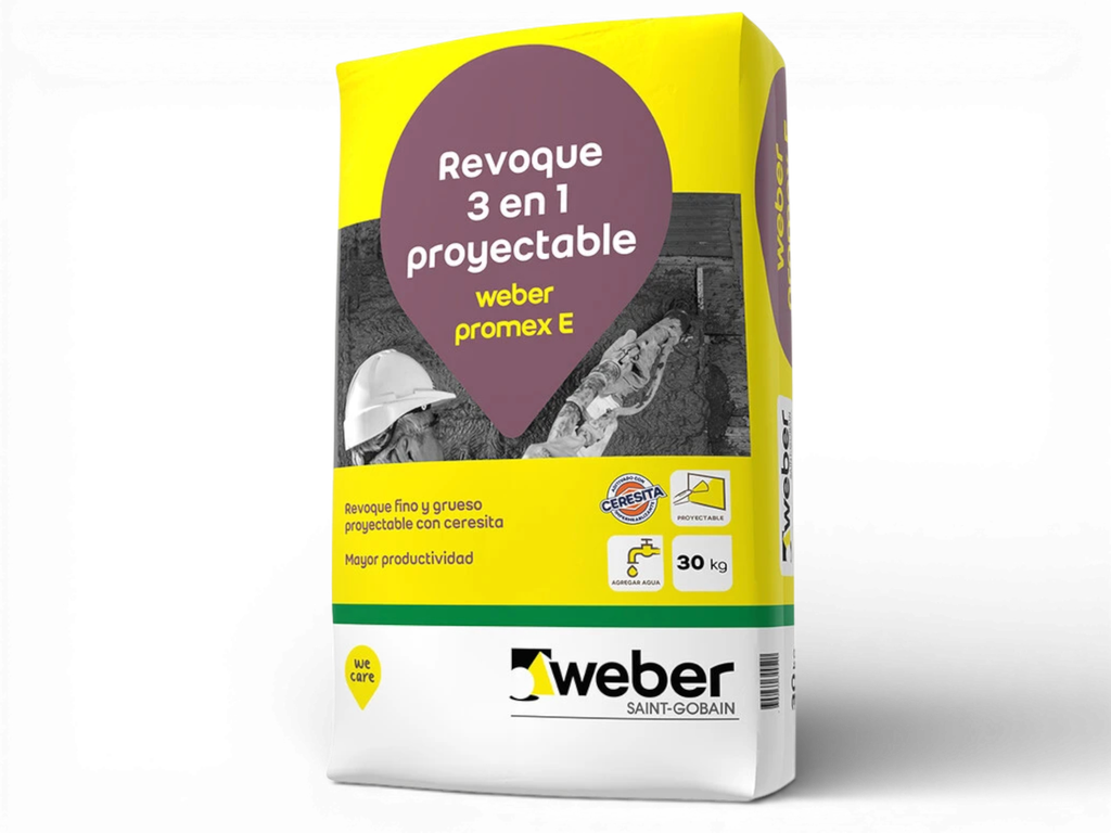 Weber Revoque 3 en 1 x 25 Kg