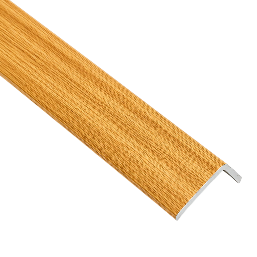WPC Angulo Interior Madera Clara Dorada 2,90m 