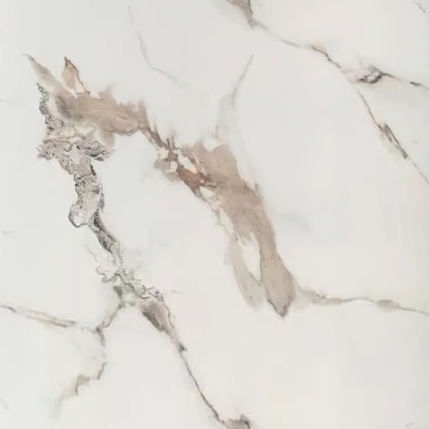 Placa Símil Mármol Calacatta UV02 3mm x 1.2m x 2.4m