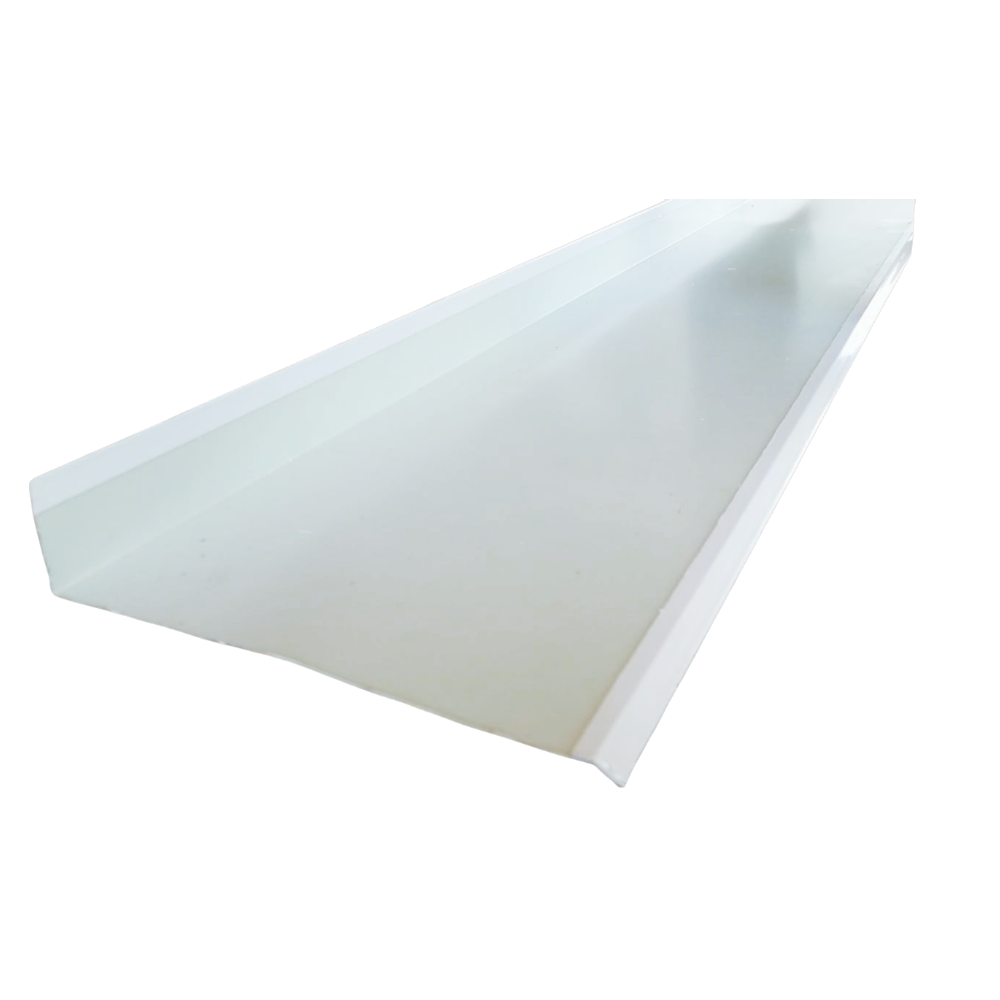 Angulo Iso-Panel - 150 x 40 x 3m - Blanco Exterior  