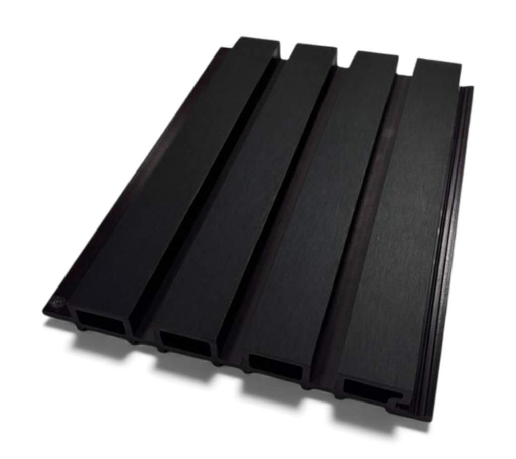 WPC Exterior Negro Cod 05 2.9m x 20cm x 2.9cm