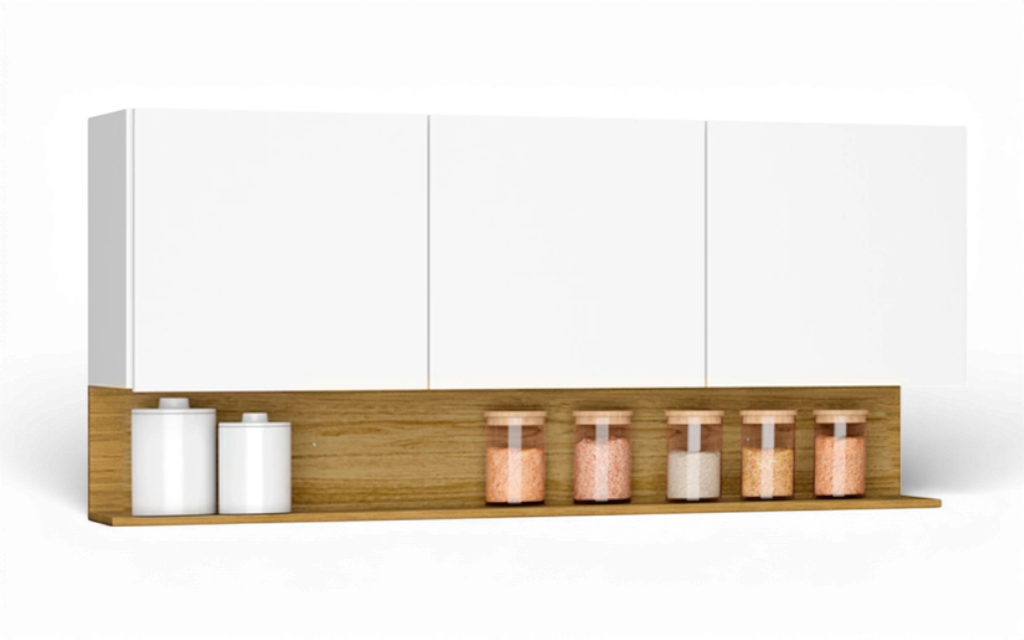 Modulo Aéreo Para Cocina Tres Puertas De 120 cms