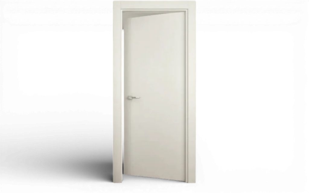 Puerta Interior HDF Laminada Brasil  x 10cm Derecha