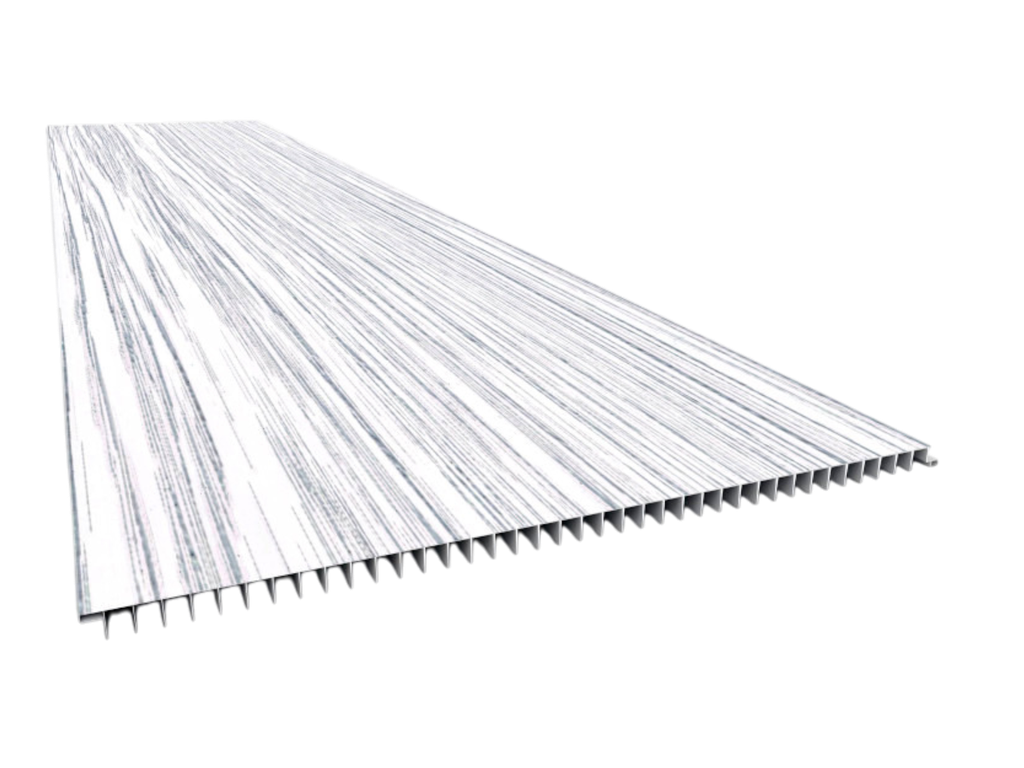 PVC Cielo Raso Montblanc Junta  Seca 7mm x 20cm x 4m