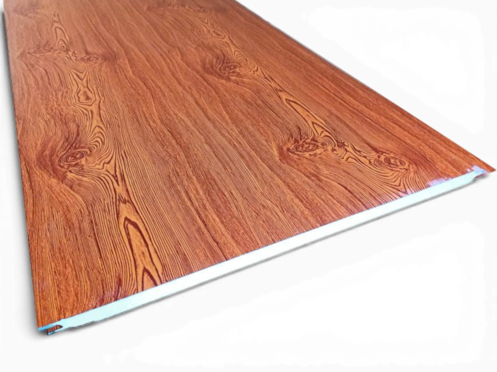 Metal Siding 2.90m x 38cm x 16mm Gemini Castaño