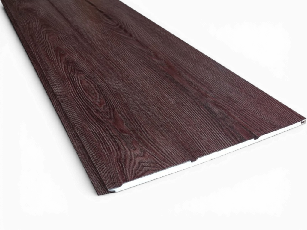 Metal Siding 2.90m x 38cm x 16mm Nogal