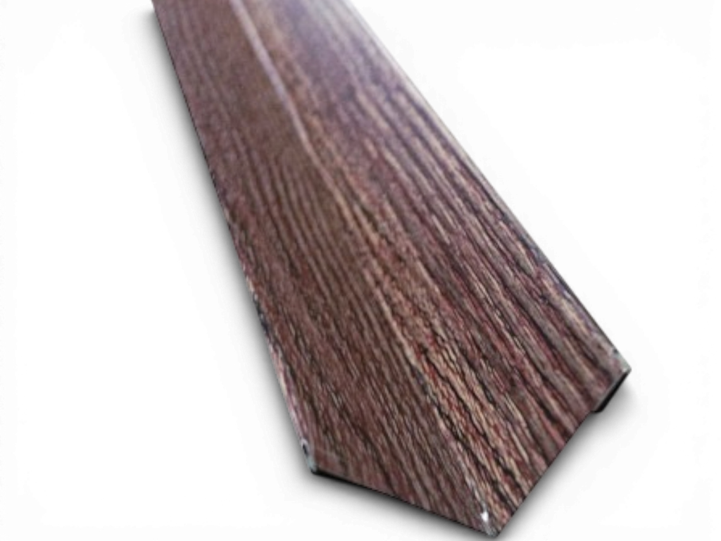 Metal Siding Angulo Interno Nogal MSAI04 x 3m