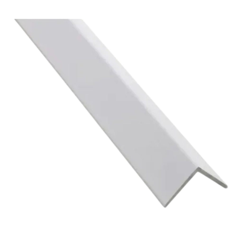 Angulo Aluminio Blanco15 x 15 x 25mm x 4.70m 