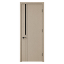 Puerta Interior HDF Greca Vertical con Marco Ajustable  2m x 80cm - 005