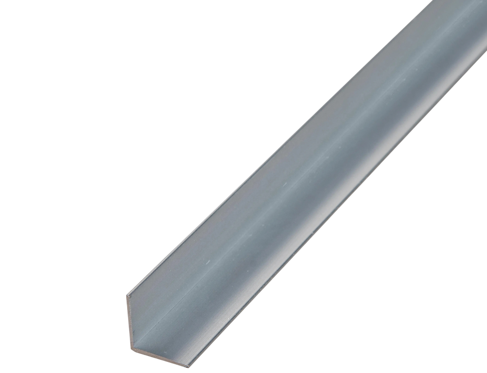 Angulo Aluminio 25mm x 25mm x 1.5mm x 6.4m Anodizado