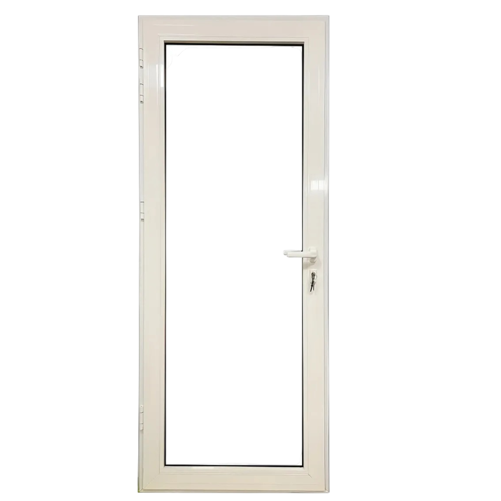 Puerta todo vidrio Blanco Probba dhv/4/9/5 88 x 210 - Vista Interior Izquierda