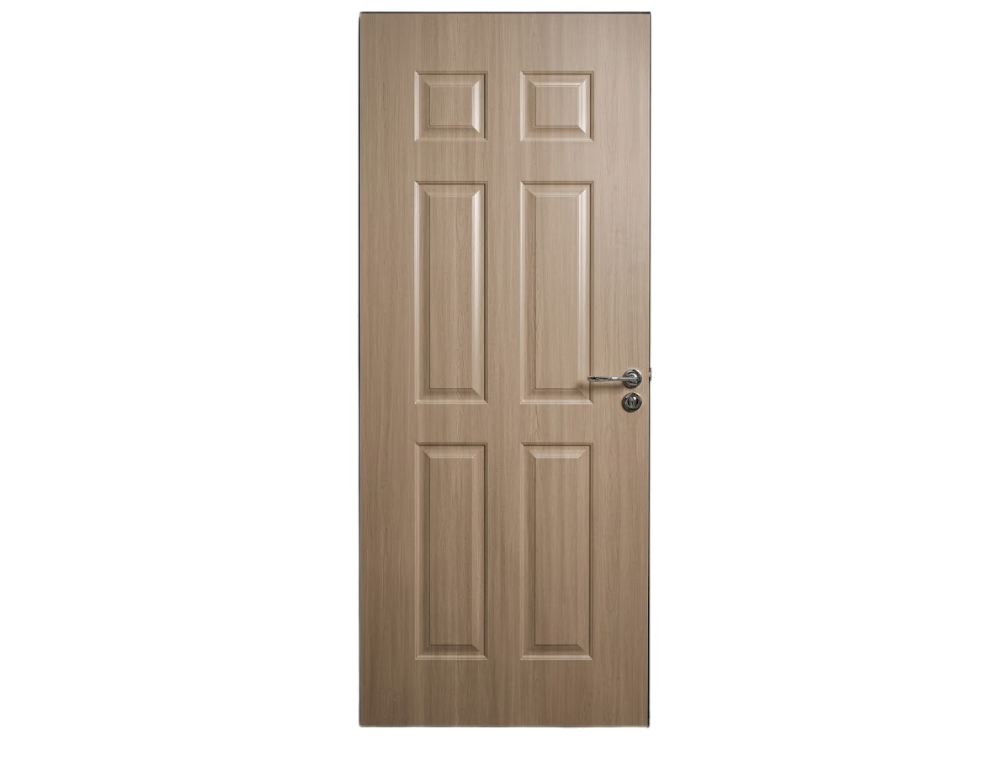 Puerta Int HDF Marco Ajustable 2m x 80cm (Hoja) 86cm (con marco) x 40mm - 002