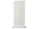 Puerta Int HDF Colonial Con Marco Ajustable 2m x 80cm x 40mm