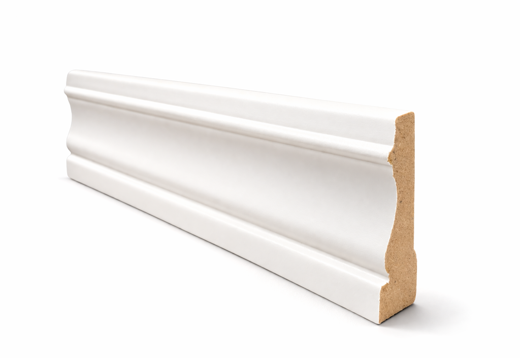 Zócalo 623 MDF 15 x 70 x 2.4m Blanco