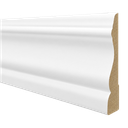 Zócalo Moldura MDF 15 x 70mm x 2.4m Blanco 8882