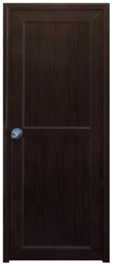 Puerta Interior PVC Marrón Plasbil 70cm x 2m Derecha