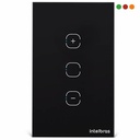 Llave Luz Smart Home Touch Dimmer Wifi/EWS 1101 Izi Negra 