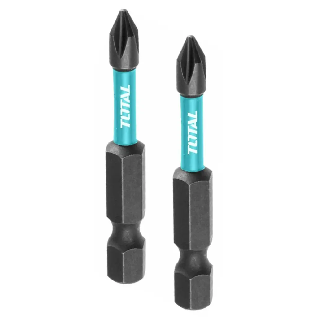 Punteros Set De 2 Puntas Atornillador De Impacto Phillips PH2 50mm 