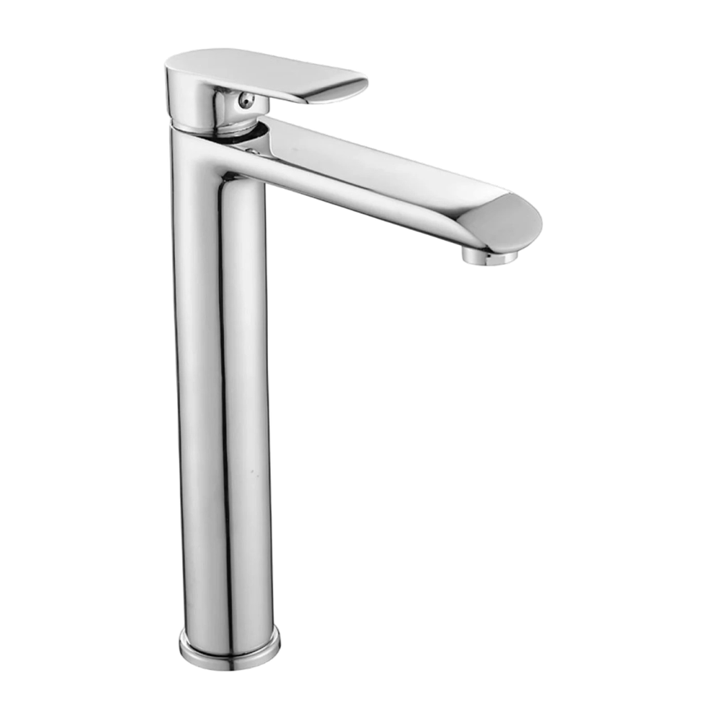 Griferia De Lavatorio Alto Linea Alassio Aqualia Cromo Apertura En Frio AQ511281PCS-CR