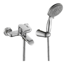 Griferia De Ducha Externa Monocomando Cromo Aqualia Alassio AQ541281W-CR 