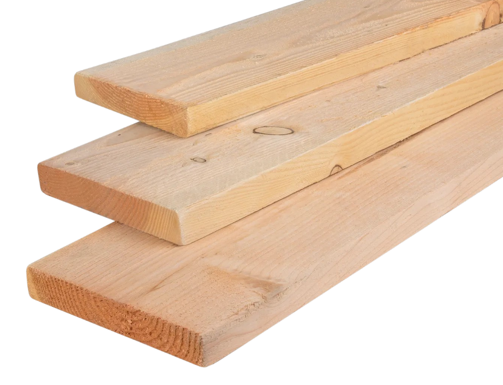 Eucaliptus Madera Nacional Cepillado 8'' x 2'' x 2.4m