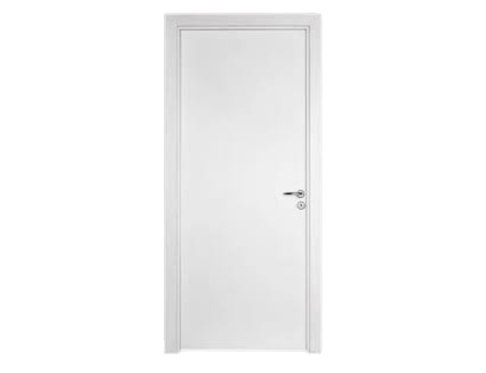 Puerta Interior Lisa Blanco 75 x 2.03m Brasil Nova Armada Izquierda