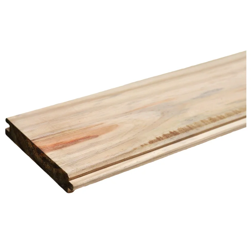 Tabla Madera Piso Pino 1'' x 12cm x 3,3m Primera Machimbre