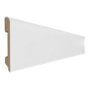 Zócalo EPS Blanco Boleado 15mm x 80mm x 2.4m W1 JT36 