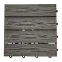 Deck Simil Madera Para Exterior en WPC Silver Grey 