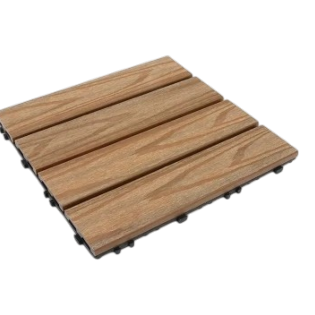 Deck Simil Madera Para Exterior en WPC Cafe