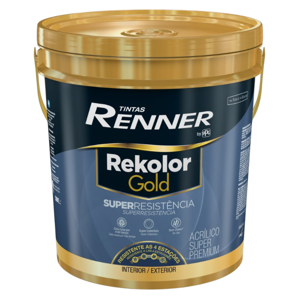 Rekolor Gold Semibrillo Super Lavable 18 L - RV3400