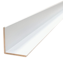 Angulo Aluminio Blanco 25.4 x 25.4 x 1mm x 6.2m