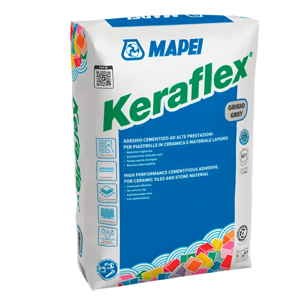 Adhesivo Cementicio Mapei Keraflex Gris 25 kg