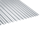 Chapa Galvanizada Techo - 0,5mm/Cal 24 x 1m Acanalada