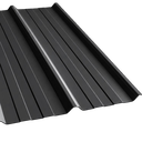 Chapa Trapezoidal Prepintada Negra - Cal 26 Util 98cm APP