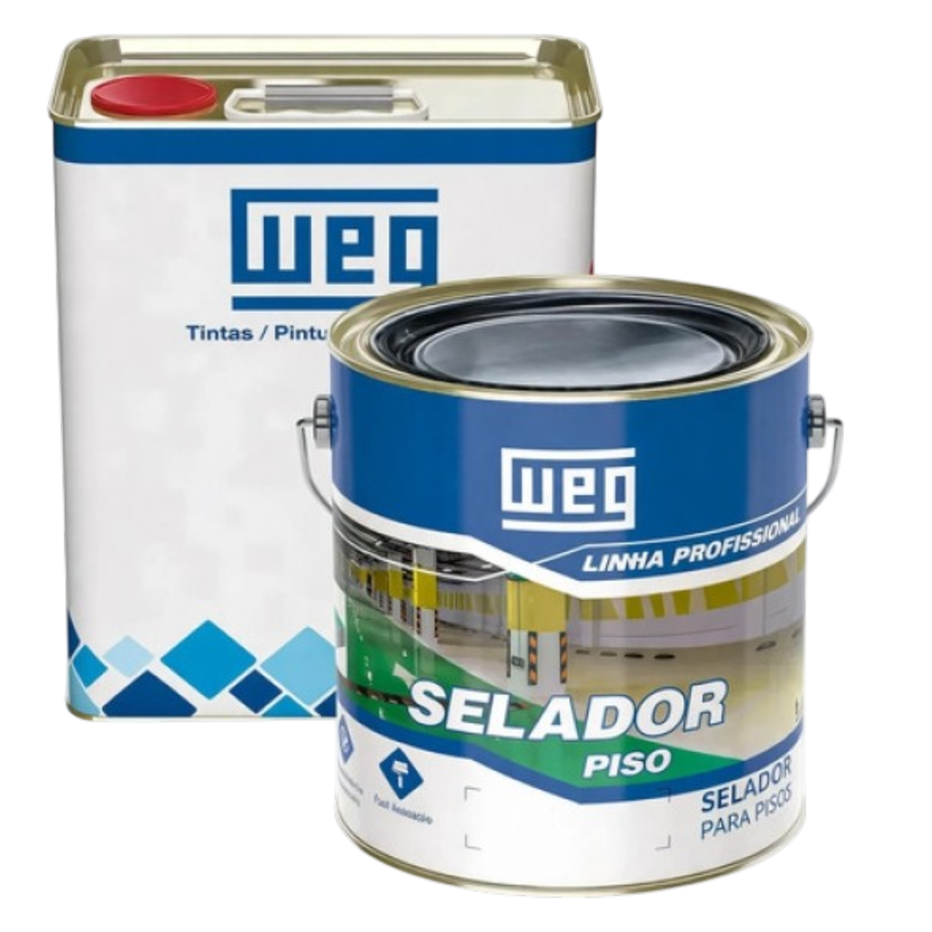 Sellador Epoxi Piso WEG Sin Solvente 100% Solidos (A+B) 7,2 L + Diluyente