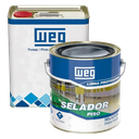 Sellador Epoxi Piso WEG Sin Solvente 100% Solidos (A+B) 7,2 L + Diluyente