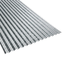 Chapa Aluminizada Ondulada Cal 24 / 0.5mm x 98cm
