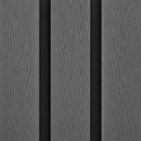 WPC Exterior Black 2.9m x 22cm x 2.9cm 