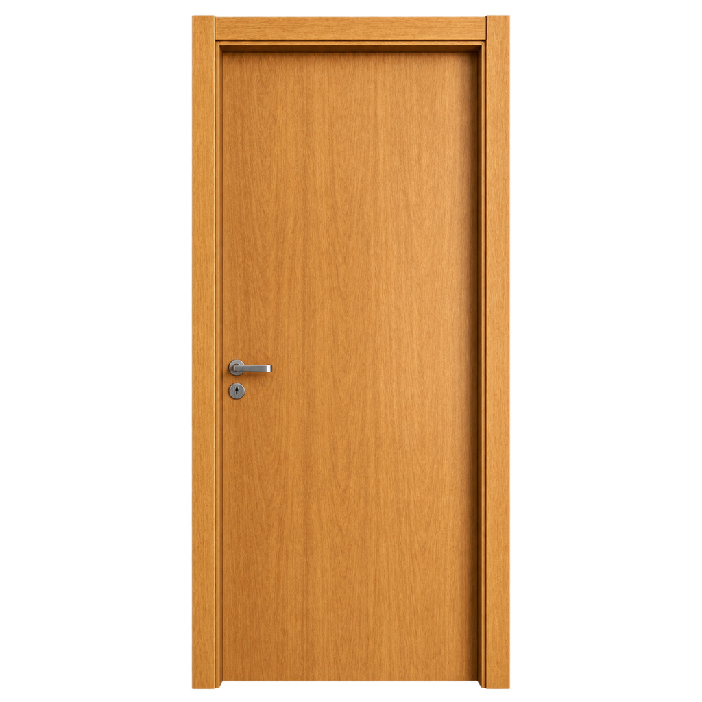 Puerta Interior Lisa Madera Natural75 x 2.03m Brasil Nova Armada Derecha