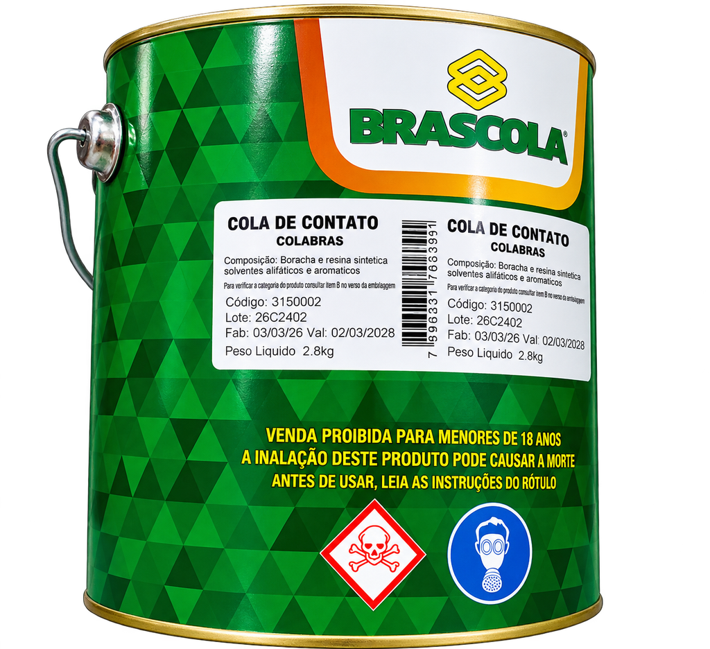 Brascola Pegamento de Contacto Adhesivo 1L